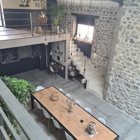 Grand Loft Avec Piscine Aux Portes Des Cevennes *