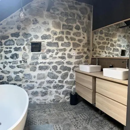Grand Loft Avec Piscine Aux Portes Des Cevennes Cendras