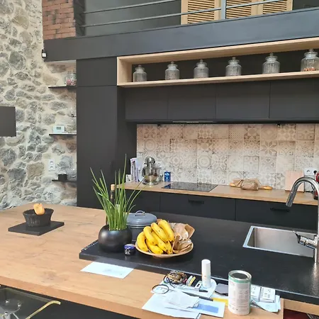Grand Loft Avec Piscine Aux Portes Des Cevennes Vila Cendras