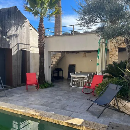 Grand Loft Avec Piscine Aux Portes Des Cevennes