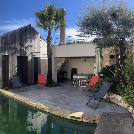 Grand Loft Avec Piscine Aux Portes Des Cevennes * Cendras