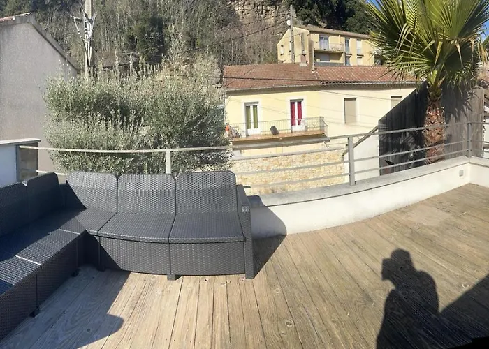 Grand Loft Avec Piscine Aux Portes Des Cevennes *