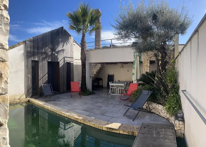 Grand Loft Avec Piscine Aux Portes Des Cevennes * Cendras
