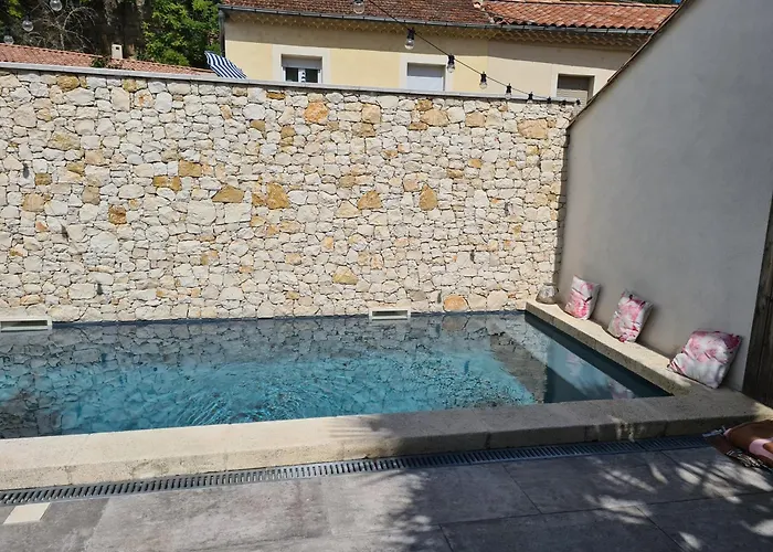 Вилла Grand Loft Avec Piscine Aux Portes Des Cevennes Cendras