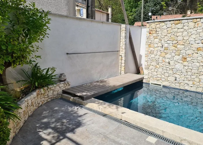 Grand Loft Avec Piscine Aux Portes Des Cevennes * Cendras